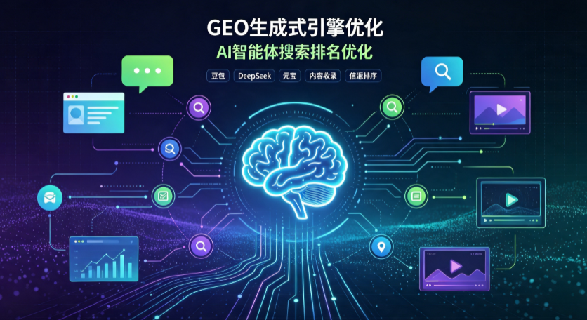 始兴县GEO 浪潮来袭：生成式引擎优化崛起，创作者争抢豆包、DeepSeek、元宝智能体流量入口